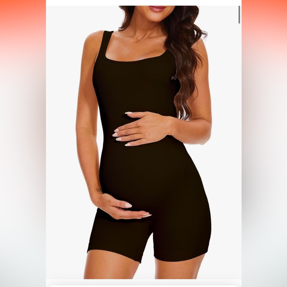 Maternity Workout Romper